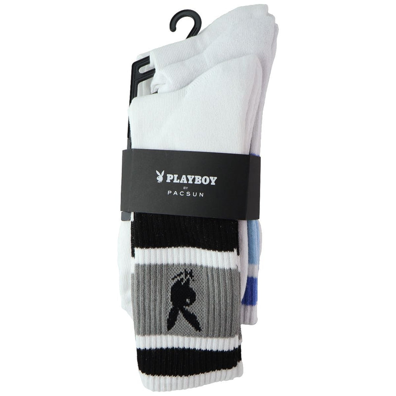 Playboy Crew Socks (3-Pack) - Multi-Colored (Unisex) - PacSun - Simple Cell Shop, Free shipping from Maryland!