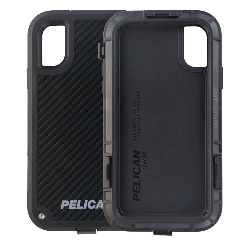Pelican Shield Series Extreme Protection Case for iPhone X 10 - Carbon/Black - Pelican - Simple Cell Shop, Free shipping from Maryland!