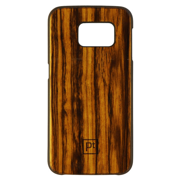 Platinum Natural Wood Series Hardshell Case for Samsung Galaxy S6 Edge - Brown - Platinum - Simple Cell Shop, Free shipping from Maryland!