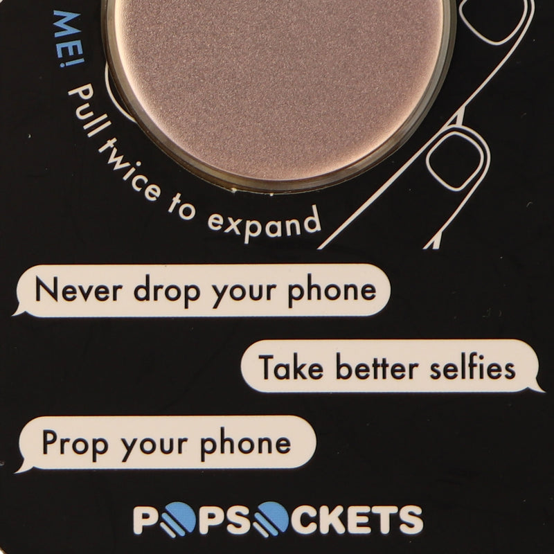 Genuine PopSockets Grip & Stand for Phones and Tablets - Pink Rose Gold Aluminum - PopSockets - Simple Cell Shop, Free shipping from Maryland!