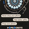 PopSockets: Collapsible Grip & Stand for Phones and Tablets - Peace Mandala Sky - PopSockets - Simple Cell Shop, Free shipping from Maryland!