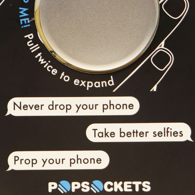 PopSockets: Collapsible Grip & Stand for Phones and Tablets - Aluminum Grey - PopSockets - Simple Cell Shop, Free shipping from Maryland!