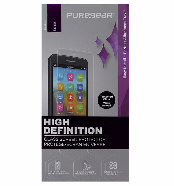 PureGear HD Tempered Glass Screen Protector for LG G5 - Clear - PureGear - Simple Cell Shop, Free shipping from Maryland!