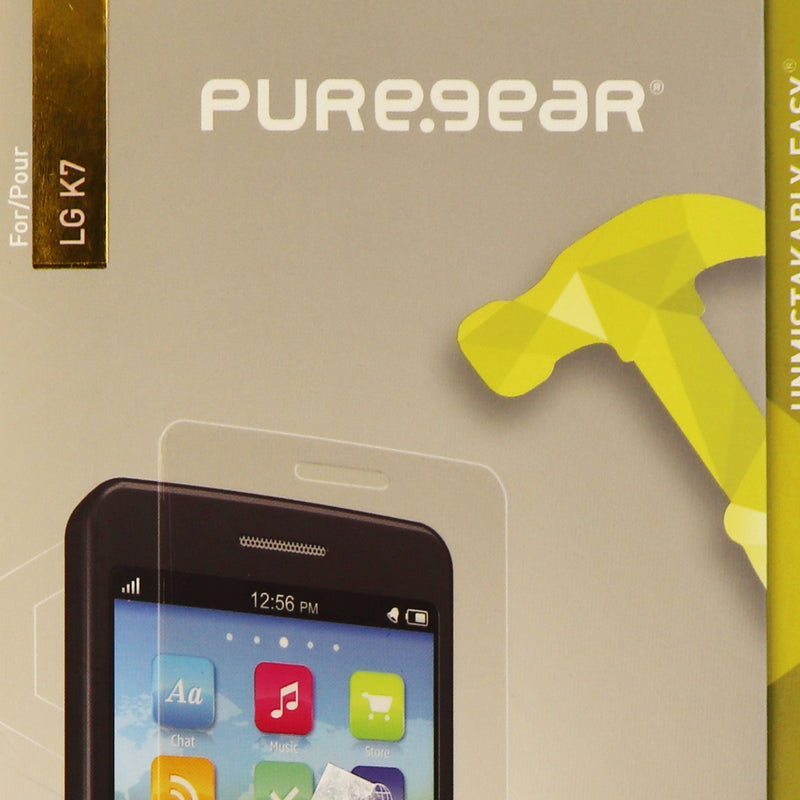 PureGear Extreme Impact Screen Protector with Alignment Tray for LG K7 - Clear - PureGear - Simple Cell Shop, Free shipping from Maryland!