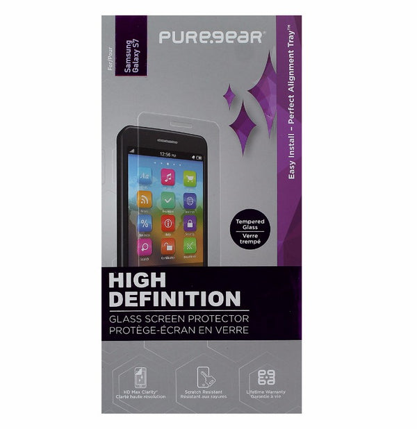 PureGear HD Tempered Glass Screen Protector for Samsung Galaxy S7 - Clear - PureGear - Simple Cell Shop, Free shipping from Maryland!