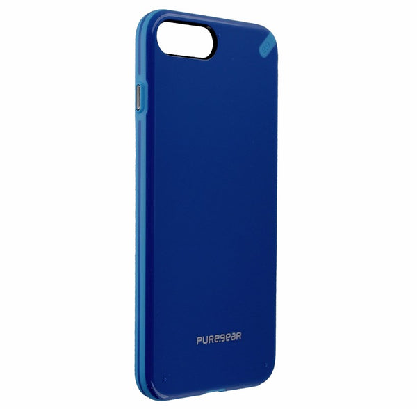 PureGear Slim Shell Case for Apple iPhone 8+/7+/6S+ - Blue/Light Blue - PureGear - Simple Cell Shop, Free shipping from Maryland!
