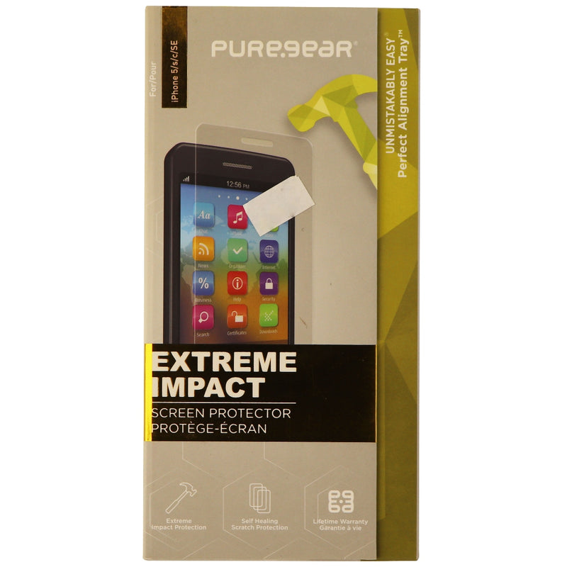 PureGear Extreme Impact Screen Protector w/ Alignment Tray for iPhone SE 5s 5 5C - PureGear - Simple Cell Shop, Free shipping from Maryland!