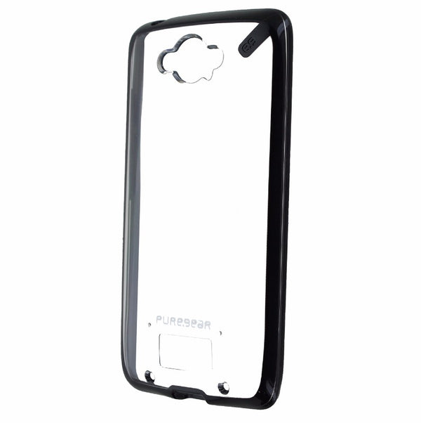 PureGear Slim Shell Series Hybrid Case for Motorola Droid Turbo - Clear / Black - PureGear - Simple Cell Shop, Free shipping from Maryland!