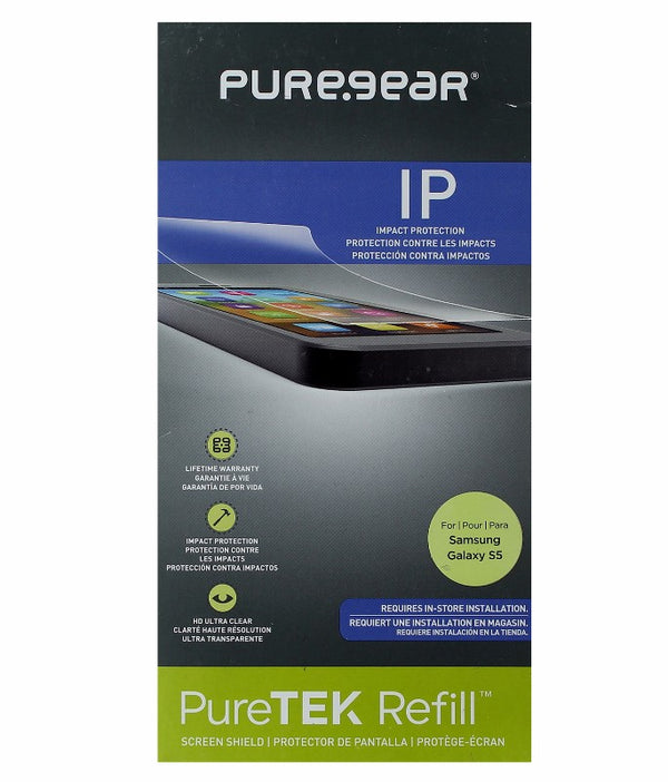 PureGear HD Clarity PureTEK Screen Protector Refill for Samsung Galaxy S5 - PureGear - Simple Cell Shop, Free shipping from Maryland!