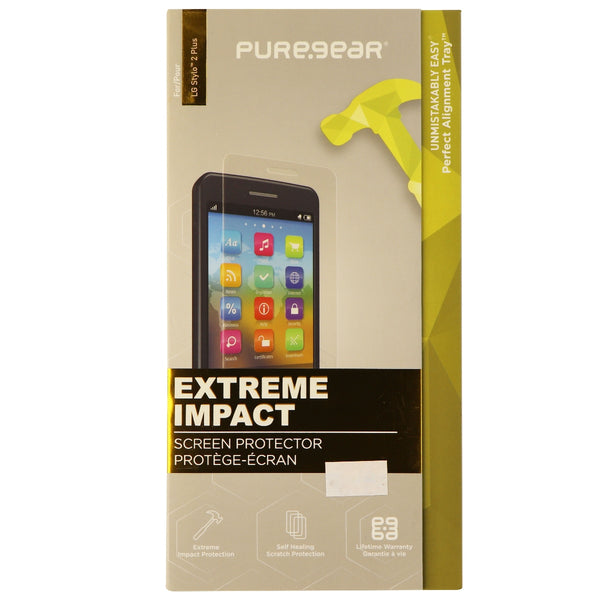 PureGear Extreme Impact Screen Protector w/ Alignment Tray for LG Stylo 2 Plus - PureGear - Simple Cell Shop, Free shipping from Maryland!