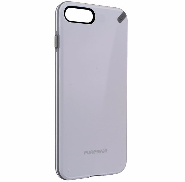 PureGear Slim Shell Case for Apple iPhone 7 Plus/8 Plus/6S Plus - White/Gray - PureGear - Simple Cell Shop, Free shipping from Maryland!