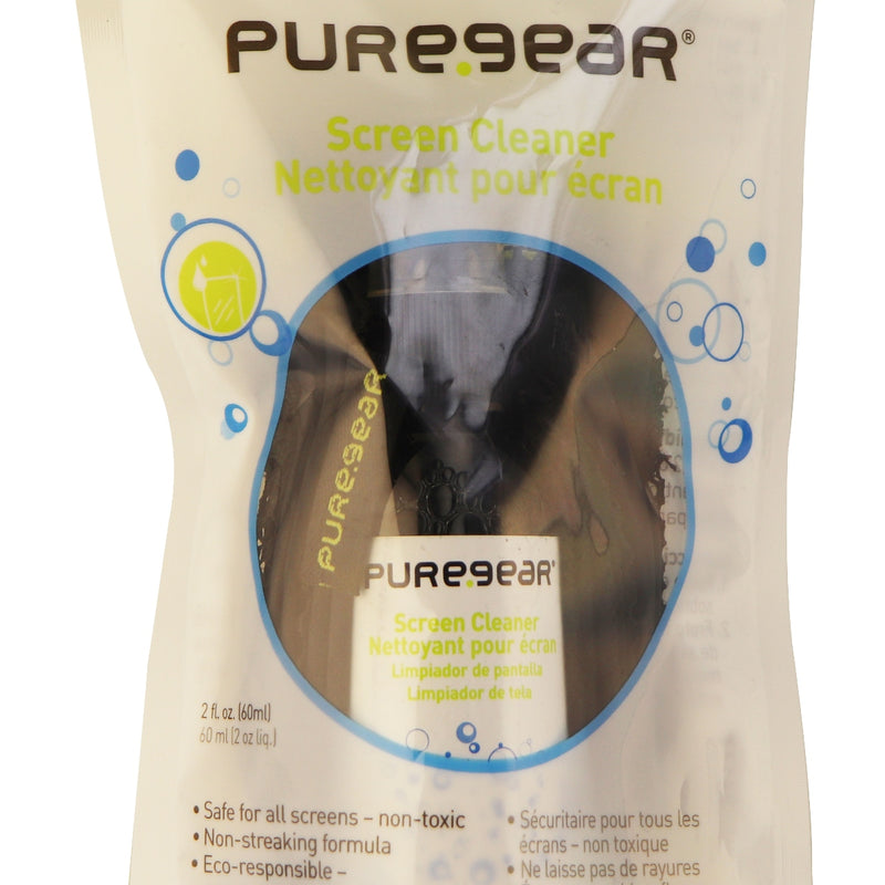PureGear Screen Cleaner with Cleaning Cloth for All Screens 2oz Bottle 62146PG - PureGear - Simple Cell Shop, Free shipping from Maryland!