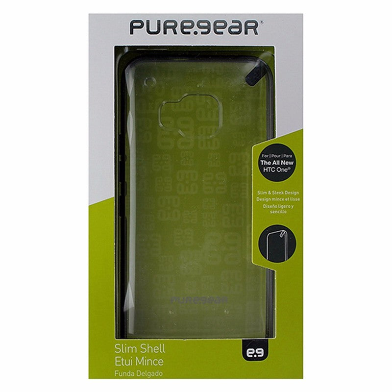 PureGear Slim Hard Shell Case for HTC One M9 - Clear / Black - PureGear - Simple Cell Shop, Free shipping from Maryland!