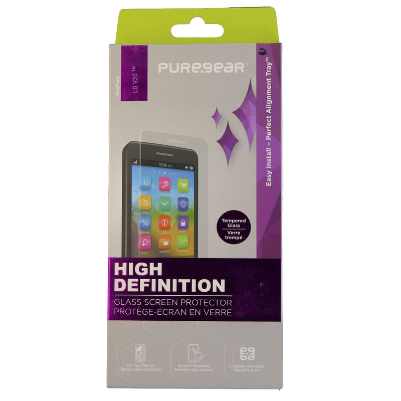 PureGear High Definition Tempered Glass Screen Protector for LG V20 - Clear - PureGear - Simple Cell Shop, Free shipping from Maryland!