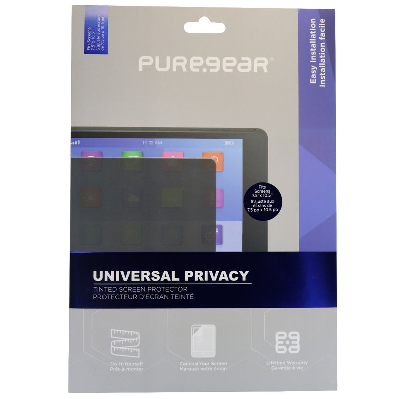 PureGear Universal Privacy Screen Protector for Tablets 7.5 to 10.5 inches - PureGear - Simple Cell Shop, Free shipping from Maryland!