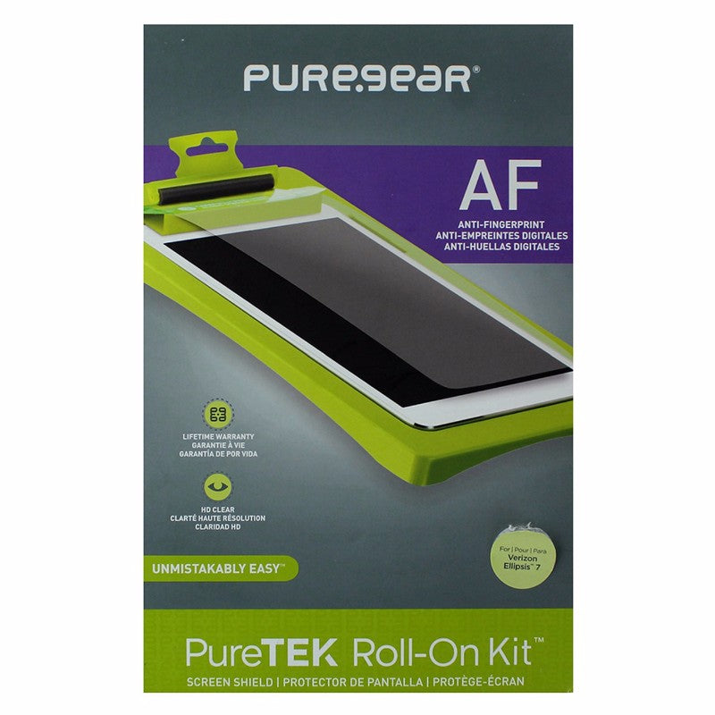 PureTek Roll-On Screen Protector kit for Verizon Ellipsis 7 - Anti-Fingerprint - PureGear - Simple Cell Shop, Free shipping from Maryland!