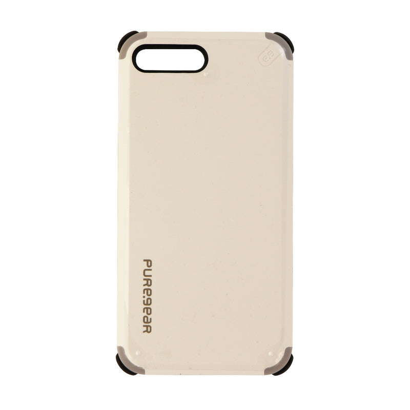 PureGear DualTek Case w/Holster Kickstand for iPhone 8 Plus 7 Plus White/Gray - PureGear - Simple Cell Shop, Free shipping from Maryland!