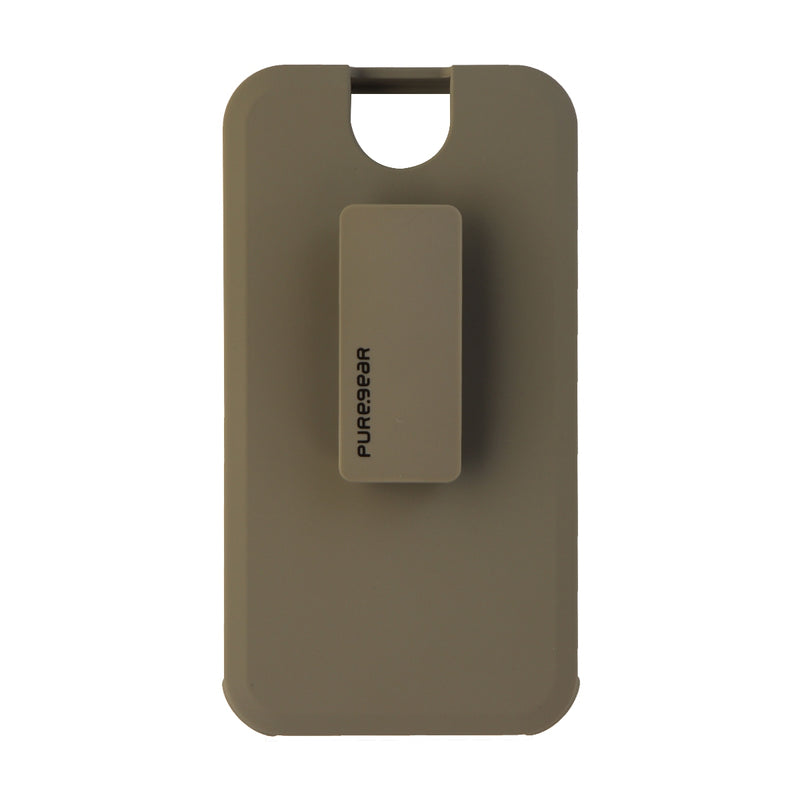 PureGear DualTek Case w/Holster Kickstand for iPhone 8 Plus 7 Plus White/Gray - PureGear - Simple Cell Shop, Free shipping from Maryland!