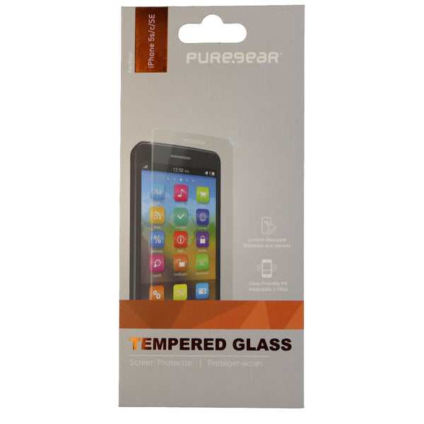 PureGear High Definition Tempered Glass for Apple iPhone SE 5s 5C 5 - Clear - PureGear - Simple Cell Shop, Free shipping from Maryland!