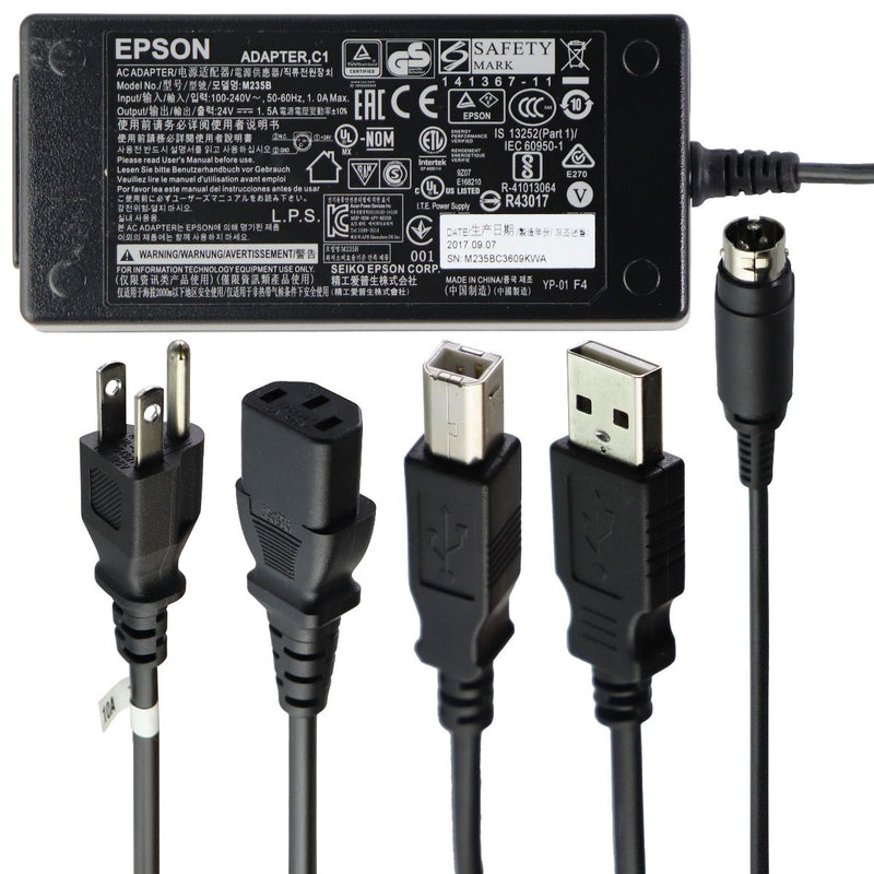 Epson TM-M30 Series Thermal Receipt Printer, Autocutter, w/ Ethernet - Black - Epson - Simple Cell Shop, Free shipping from Maryland!