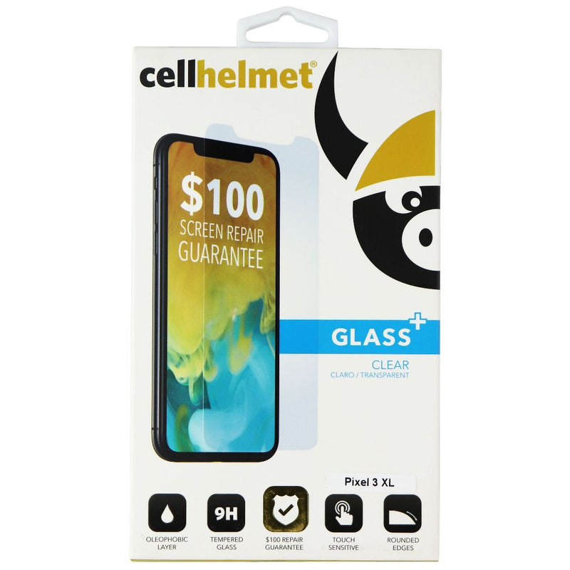 CellHelmet Glass Plus Screen Protector for Google Pixel 3 XL - Clear - CellHelmet - Simple Cell Shop, Free shipping from Maryland!