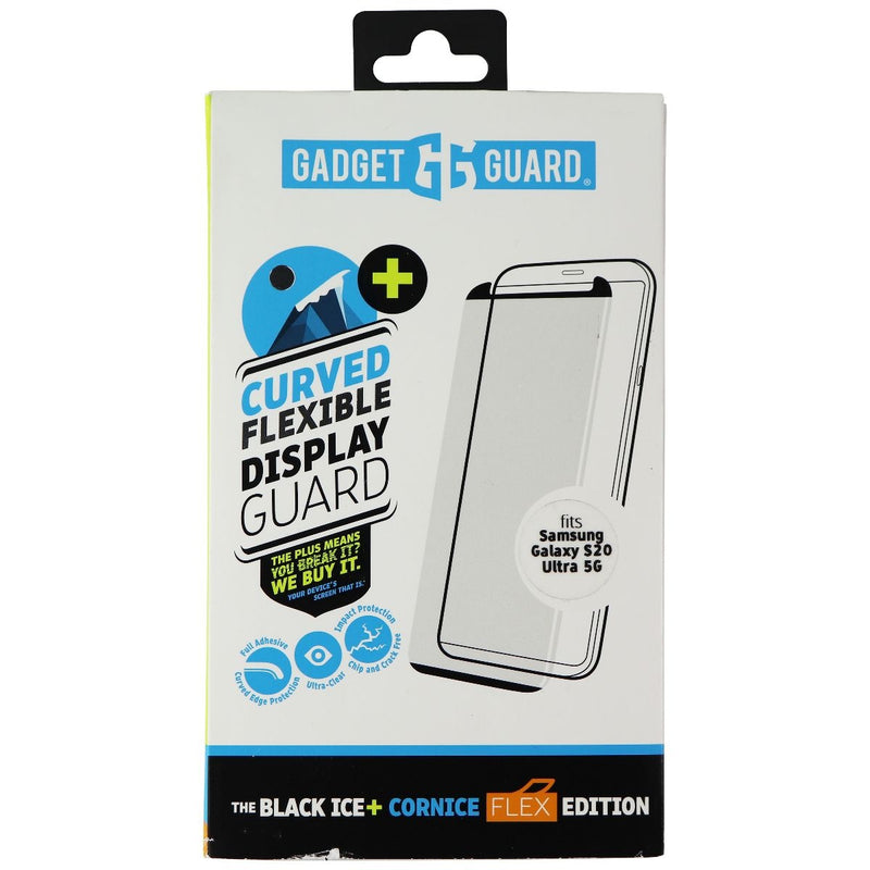 Gadget Guard Black Ice+ Cornice FLEX Protector for Samsung Galaxy S20 Ultra 5G - Gadget Guard - Simple Cell Shop, Free shipping from Maryland!