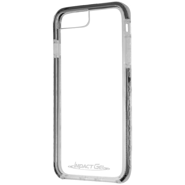 Impact Gel Crusader Lite Series Gel Case for iPhone 8 Plus/7 Plus - Clear/Black - Impact Gel - Simple Cell Shop, Free shipping from Maryland!