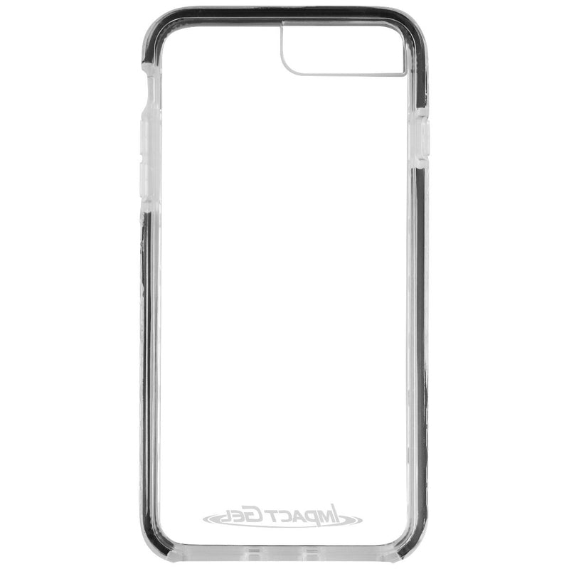 Impact Gel Crusader Lite Series Gel Case for iPhone 8 Plus/7 Plus - Clear/Black - Impact Gel - Simple Cell Shop, Free shipping from Maryland!
