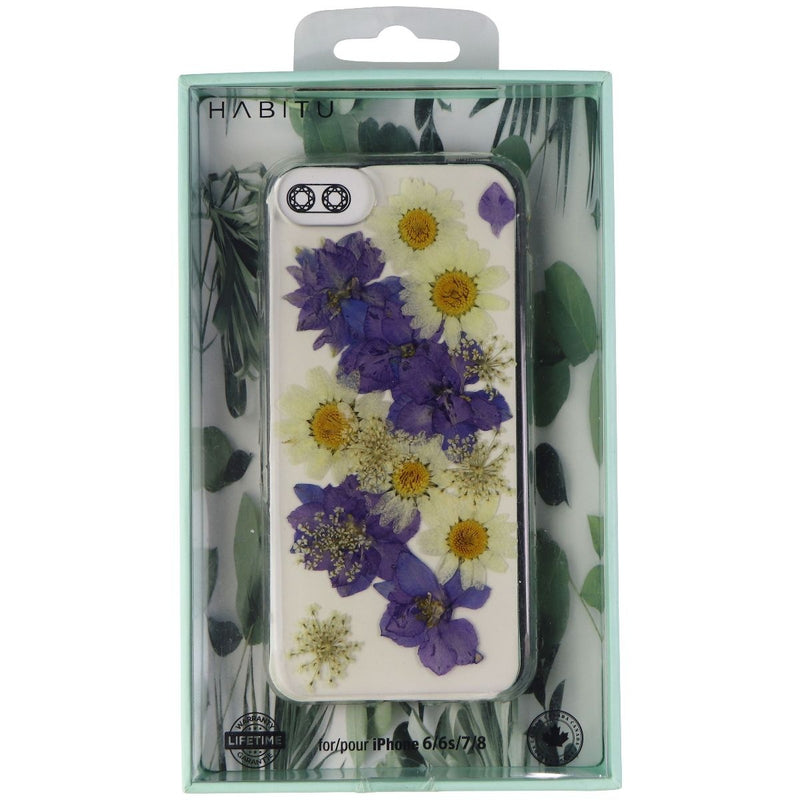Habitu Everlast Pressed Flowers Case for iPhone 8 / 7 / 6s / 6 - Daisy / Violet - Habitu - Simple Cell Shop, Free shipping from Maryland!
