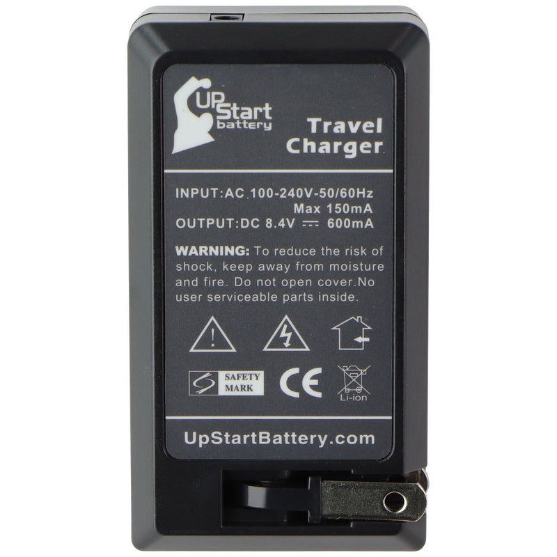 UPSTART Battery DC (8.4V/600mA) Travel Charger - Black - UpStart - Simple Cell Shop, Free shipping from Maryland!