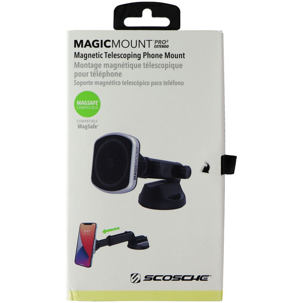 Scosche MagicMount Pro2 Extendo Magnetic Suction-Cup Windshield Universal Mount - Scosche - Simple Cell Shop, Free shipping from Maryland!