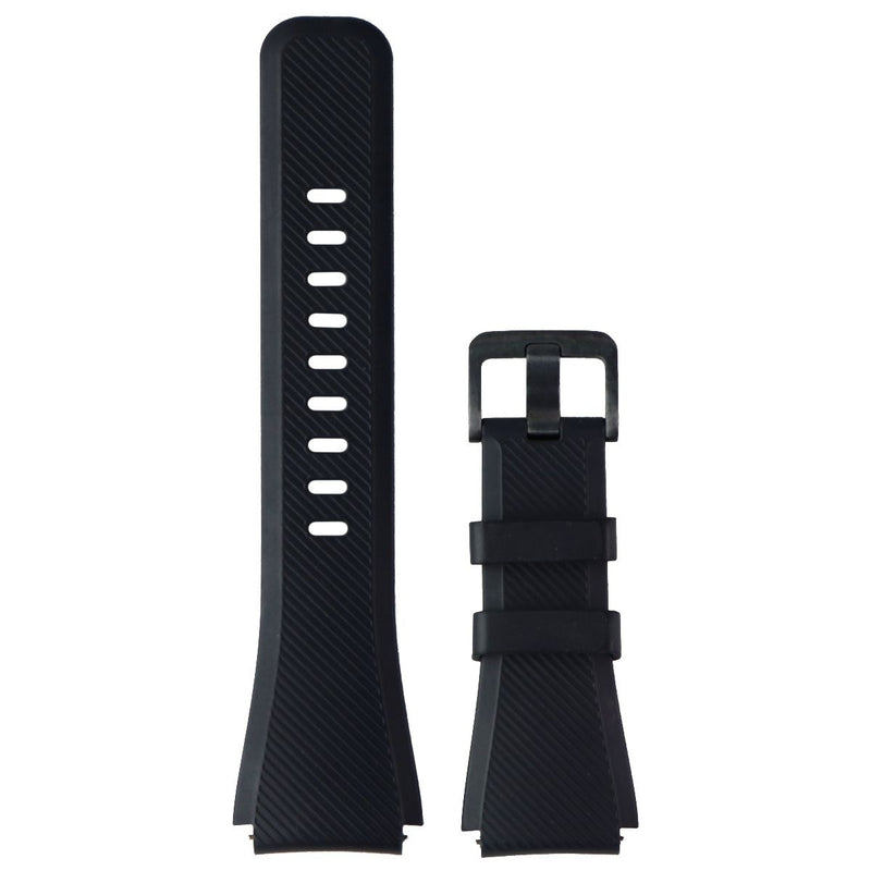 Samsung Gear S3 Silicone Replacement Strap (22mm) Large - Black/Adjusting Side - Samsung - Simple Cell Shop, Free shipping from Maryland!