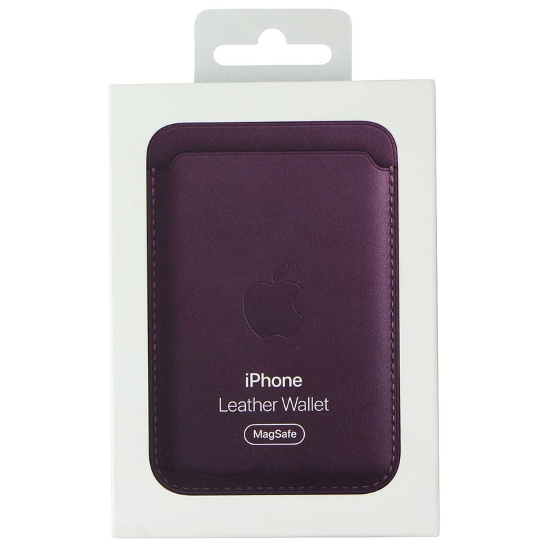 Apple Leather Wallet For Magsafe (for iPhone) - Dark Cherry MM0T3ZM/A - Apple - Simple Cell Shop, Free shipping from Maryland!