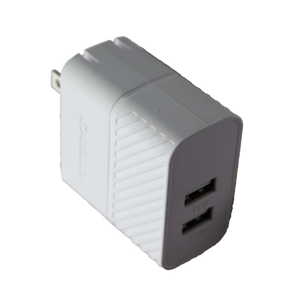 Otterbox Durable + Tough Dual USB Port Wall Charger - White - OtterBox - Simple Cell Shop, Free shipping from Maryland!