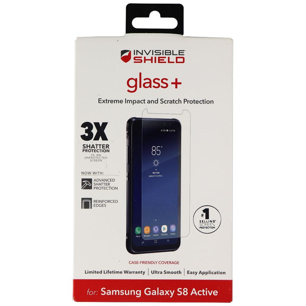 ZAGG InvisibleShield (Glass+) Screen Protector for Galaxy S8 Active - Clear - Zagg - Simple Cell Shop, Free shipping from Maryland!