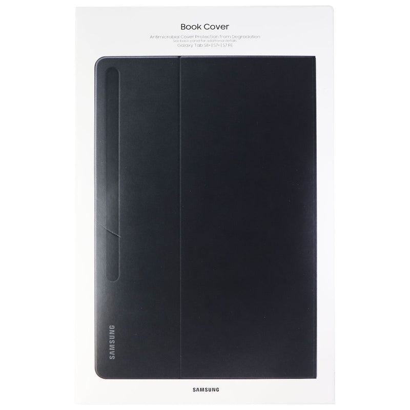 Samsung Official Bookcover for Galaxy Tab (S7+) Tablets - Mystic Black - Samsung - Simple Cell Shop, Free shipping from Maryland!