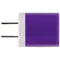 Universal (5V/2.1A) Dual USB Charger Travel Adapter - Purple/White (PT-WC-13PRP) - Unbranded - Simple Cell Shop, Free shipping from Maryland!