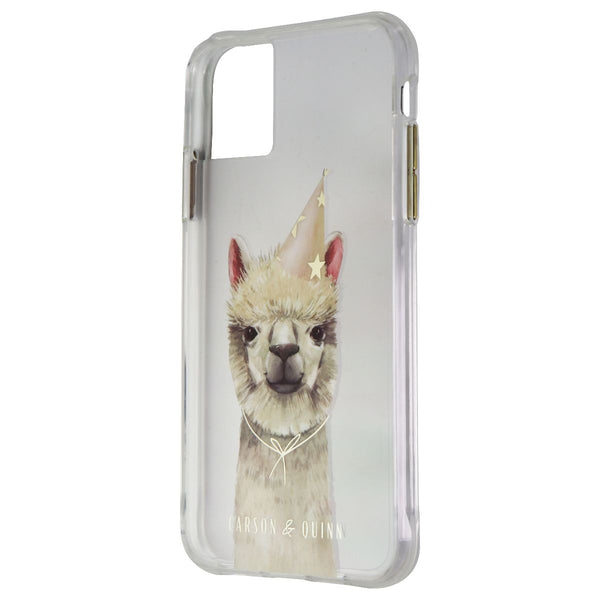 Carson & Quinn Case iPhone 11 Pro Max/Xs Max - Clear/Party Llama - Carson & Quinn - Simple Cell Shop, Free shipping from Maryland!