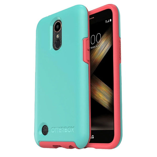OtterBox Symmetry Case for LG K20V / K20 Plus / Harmony - Aqua Mint / Candy Pink - OtterBox - Simple Cell Shop, Free shipping from Maryland!