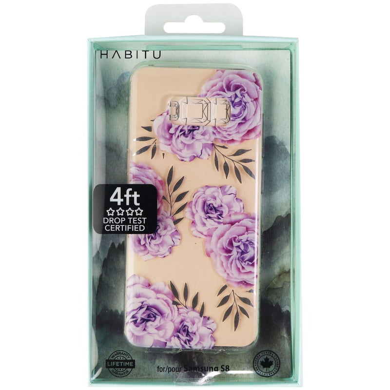 Habitu Shell Case for Samsung Galaxy S8  - Purple Floral - Habitu - Simple Cell Shop, Free shipping from Maryland!