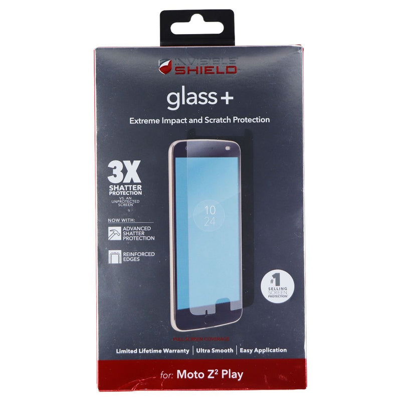 ZAGG (Glass+) Glass Screen Protector for Motorola Moto Z2 Play - Clear - Zagg - Simple Cell Shop, Free shipping from Maryland!