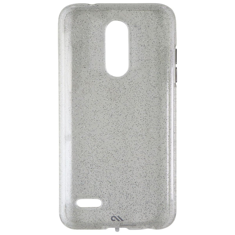 Case-Mate Sheer Glam Hardshell Case for LG K30 Smartphone - Clear/Silver Glitter - Case-Mate - Simple Cell Shop, Free shipping from Maryland!