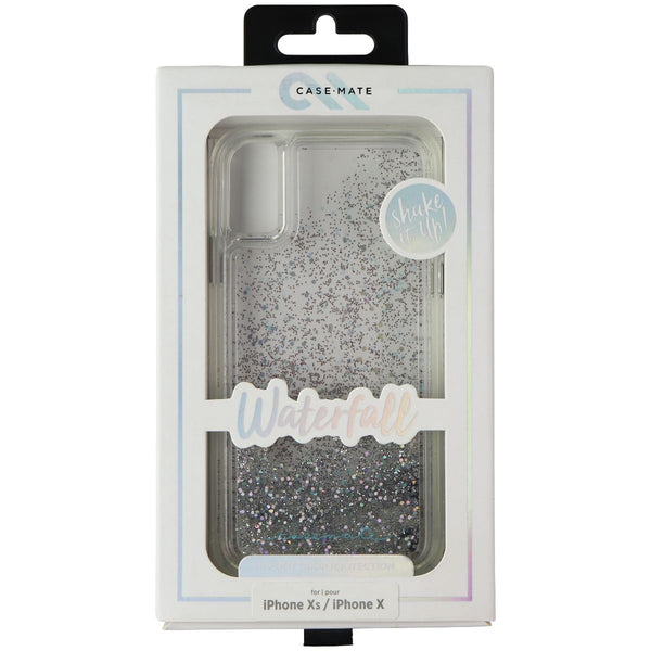 Case-Mate Waterfall Series Case for Apple iPhone Xs and iPhone X - Iridescent