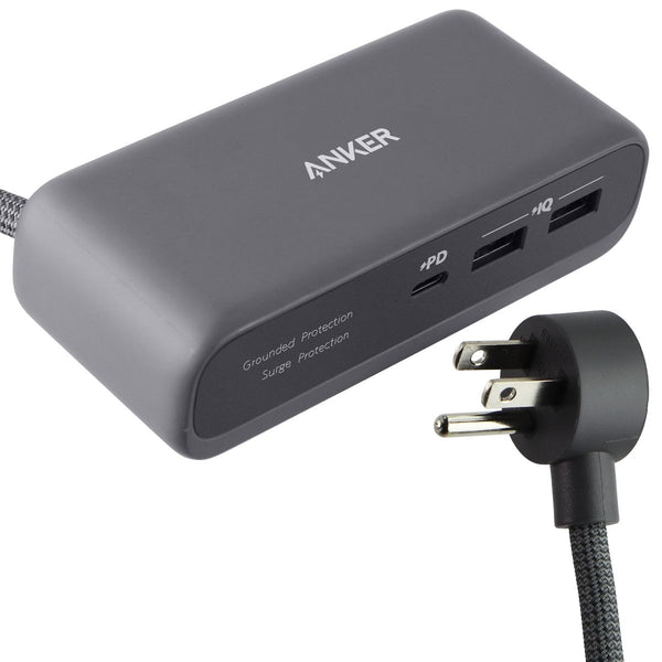 Anker 521 Power Strip with 3 Outlets / 2 USB / 1 (USB-C) - Black (A9139) - Anker - Simple Cell Shop, Free shipping from Maryland!