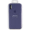 Apple Silicone Case (for iPhone Xs) - Lavender Gray (MTFC2ZM/A) - Apple - Simple Cell Shop, Free shipping from Maryland!