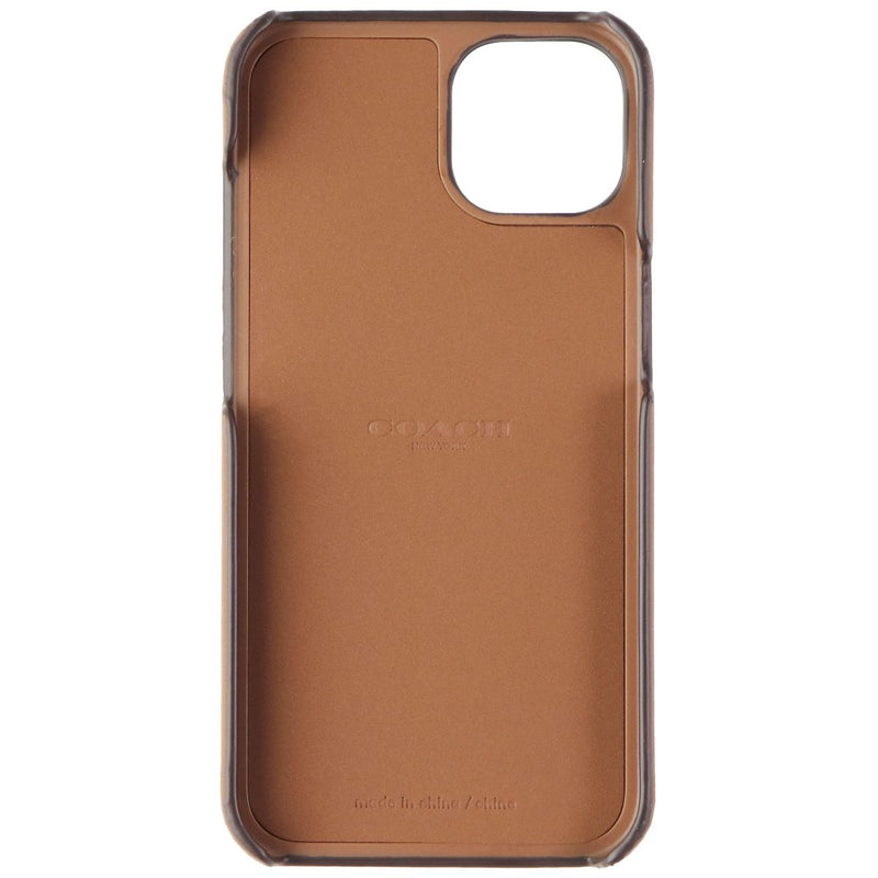 Coach Leather Slim Wrap Case for Apple iPhone 13 / 14 - Brown - Coach - Simple Cell Shop, Free shipping from Maryland!