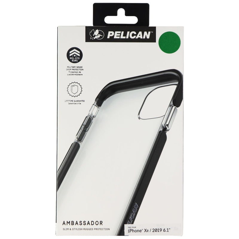 Pelican Ambassador Series Case for Apple iPhone 11 & iPhone XR - Clear/Black - Pelican - Simple Cell Shop, Free shipping from Maryland!