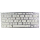 Omoton Bluetooth Wireless Slim Keyboard for Mac - Silver/White - Omoton - Simple Cell Shop, Free shipping from Maryland!