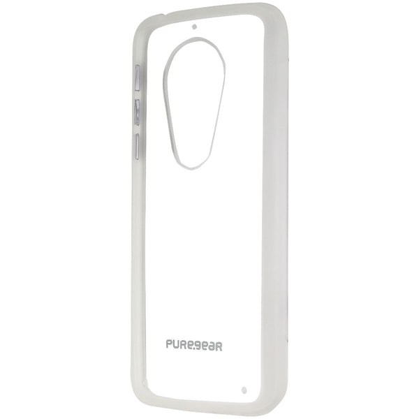 PureGear Slim Shell Series Hard Case for Motorola Moto G6 Play - Clear/Frost - PureGear - Simple Cell Shop, Free shipping from Maryland!