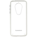 PureGear Slim Shell Series Hard Case for Motorola Moto G6 Play - Clear/Frost - PureGear - Simple Cell Shop, Free shipping from Maryland!